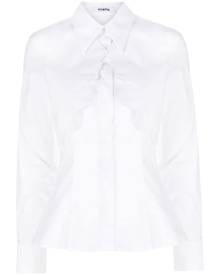 Vivetta scallop-edge poplin shirt