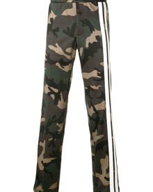 Valentino Garavani Camouflage track pants with Contrasting Side Bands