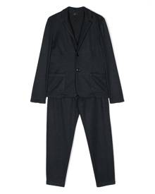 Emporio Armani Kids single-breasted checked suit