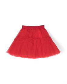 Monnalisa flared tulle skirt