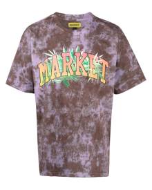 MARKET logo-print tie-dye T-shirt