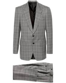 TOM FORD O'Connor checked wool suit