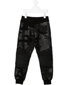 Philipp Plein Junior camouflage print track trouser