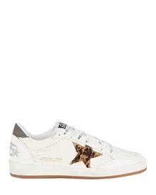 Golden Goose Ball Star Low-Top Leather Sneakers, White 38