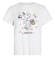 RE/DONE Lamour Snoopy Classic Graphic T-Shirt, White P