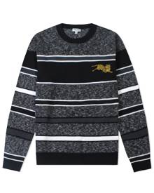 Kenzo Men's Jumping Tiger Knitted Jumper Grey L