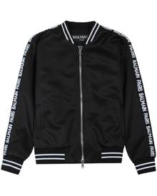 Balmain Kids Balmain Paris Boys Bomber Jacket Black 16Y