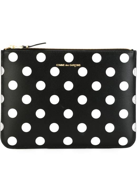 comme des garcons clutch bag