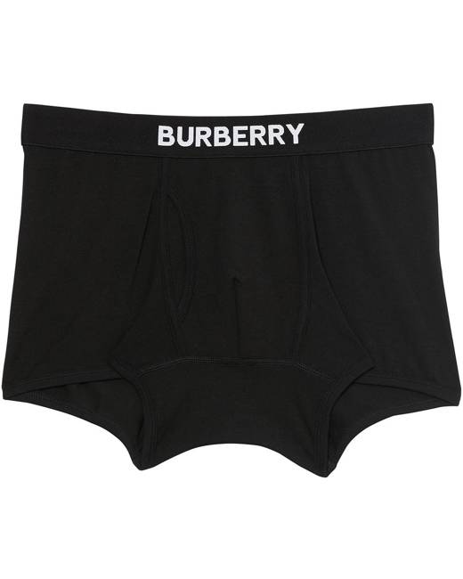 Greca-waistband logo boxers