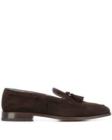 Scarosso tassel loafers - Brown