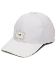Dolce & Gabbana logo patch baseball cap - White