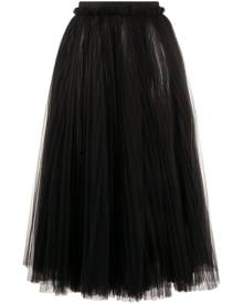 Dolce & Gabbana tulle midi skirt - Black