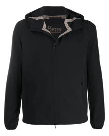 Herno hooded waterproof jacket - Black