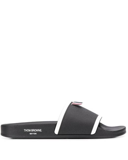 Thom Browne Men s Flat Sandals Shoes Stylicy India