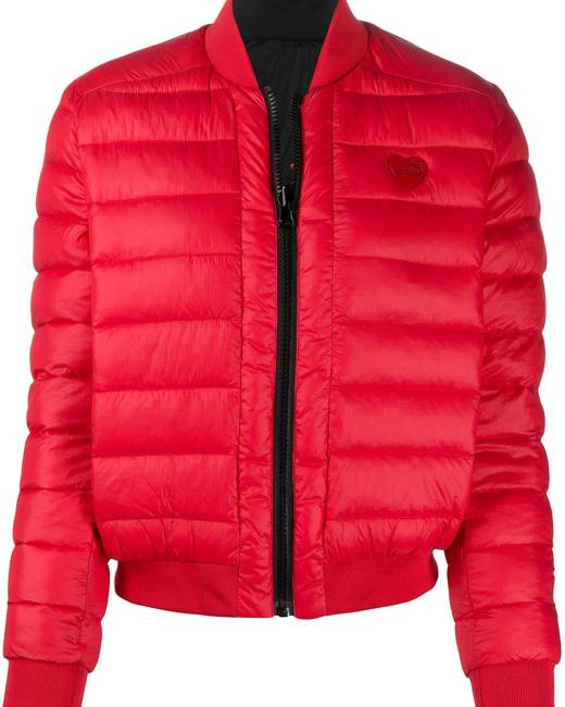 moschino puffer jacket women's