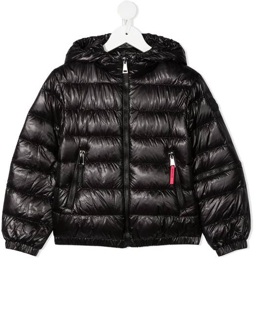 Girls sale black puffa