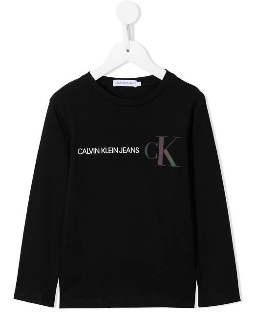 Calvin klein women's outlet long sleeve t shirt