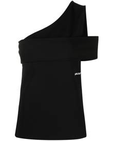 AMBUSH one-shoulder asymmetric top - Black