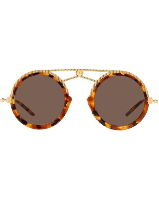 dolce and gabbana 24k gold sunglasses