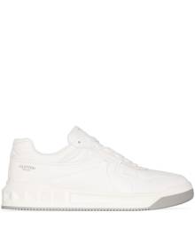 Valentino Garavani One Stud XL leather sneakers - White