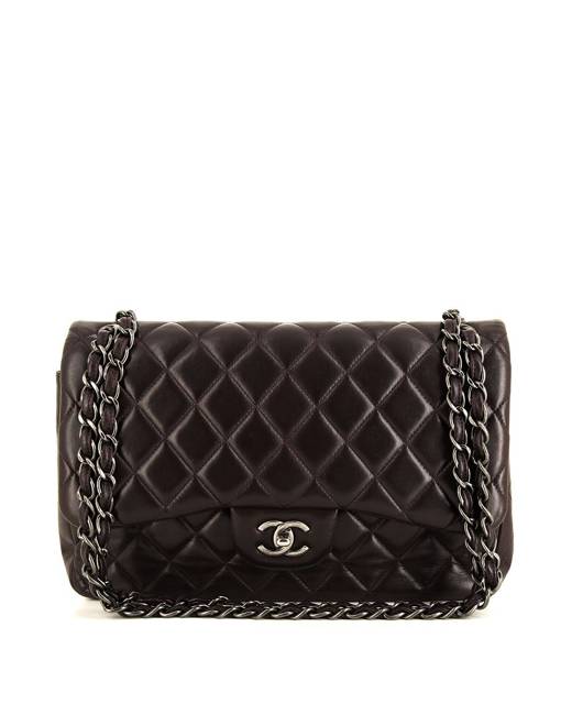 Chanel bag with roses