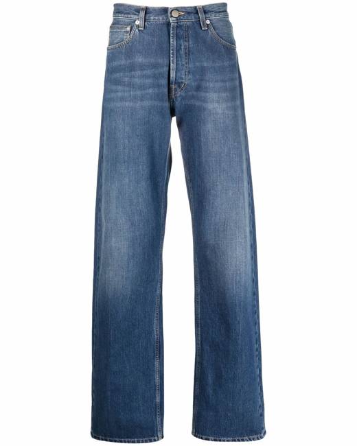 Mens flare clearance leg jeans