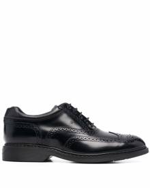 Hogan leather lace-up brogues - Black