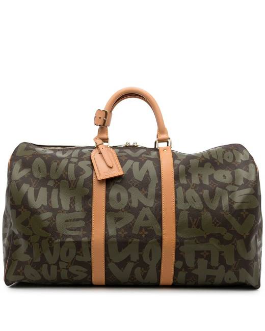 Louis Vuitton 2002 pre-owned Monogram Alize 24 Heures Travel Bag - Farfetch
