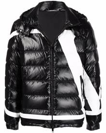 Valentino logo-print puffer jacket - Black