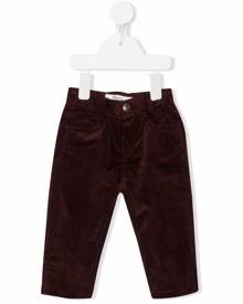 Bonpoint corduroy cotton trousers - Brown