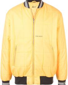 Palace Q-Bomber quilted bomber jacket - Yellow