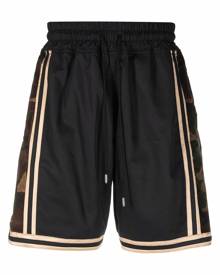 Just Don camo detail shorts - Black