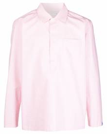 Mackintosh MILITARY gingham-check shirt - Pink