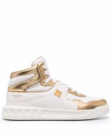 Valentino Garavani Roman Stud high-top sneakers - White