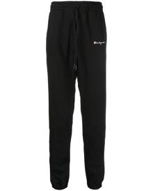 Readymade embroidered logo track pants - Black