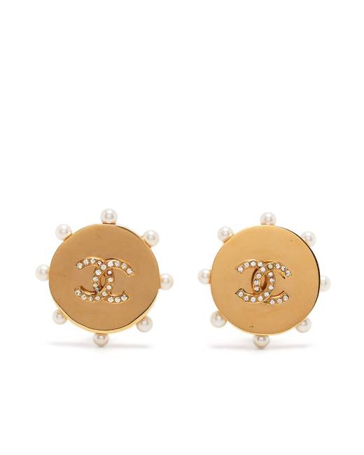 Gripoix earrings Chanel Gold in Metal - 31915034
