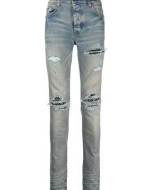 AMIRI MX1 ripped skinny jeans - Blue