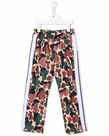 Palm Angels Kids camouflage-print track pants - Neutrals