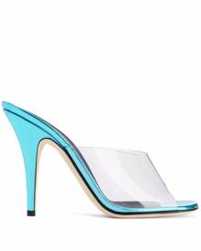 Giuseppe Zanotti Earthshine plexi-detail sandals - Blue