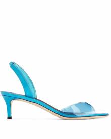 Giuseppe Zanotti Lilibeth Plexy sandals - Blue