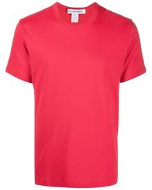 Comme Des Garçons Shirt logo-print cotton T-shirt - Red