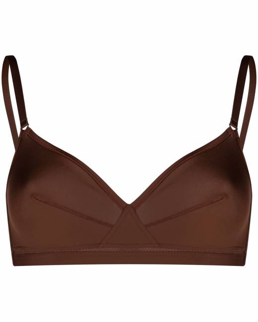 Brown Women's Wire Free Bras - Clothing