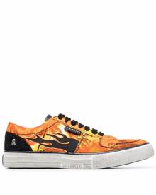 Philipp Plein Flame low-top sneakers - Orange
