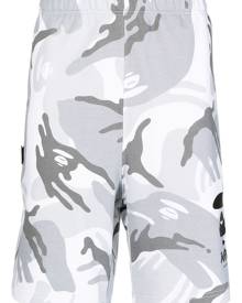 AAPE BY *A BATHING APE® camouflage-print shorts - Grey