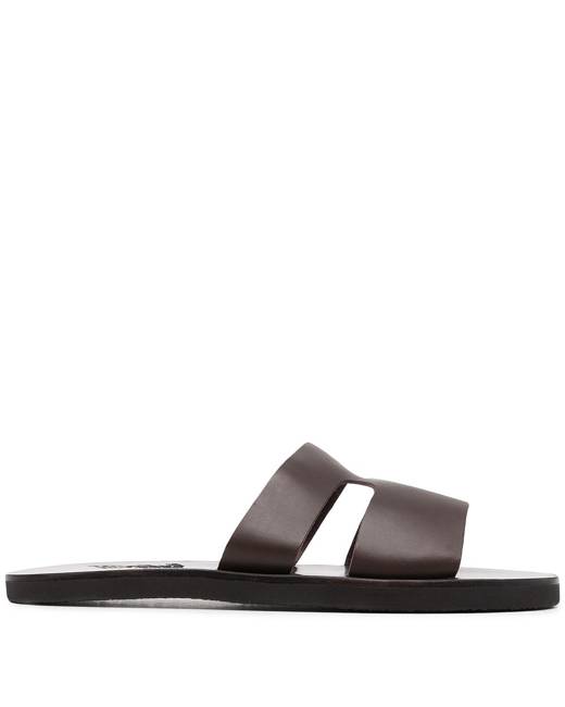 Ancient Greek Sandals Kritonas cross-strap Slides - Farfetch