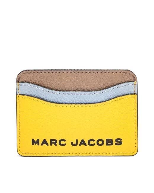 Snapshot DTM of Marc Jacobs - Leather rectangular white, red and blue bag  with gold colored logo for women
