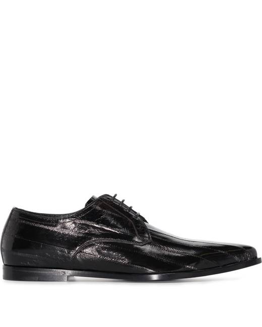 Mens Shoes Lace-ups Brogues Dolce & Gabbana Vintage-look Leather Brogues in Brown for Men 