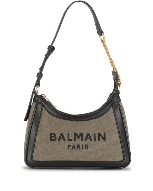 Shop Balmain B-Buzz Leather Wallet-On-Chain | Saks Fifth Avenue