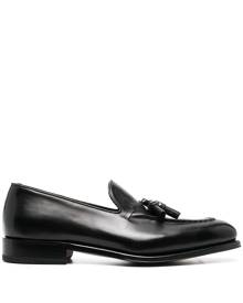 Ferragamo almond-toe tassel loafers - Black