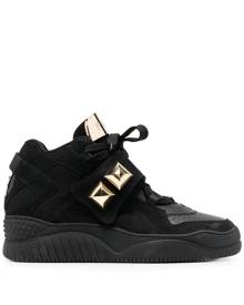 Philipp Plein rock-stud low-top sneakers - Black